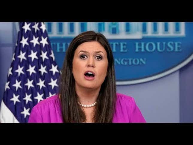 Does Sarah Huckabee Sanders Miss President Obama as Much as We Do?