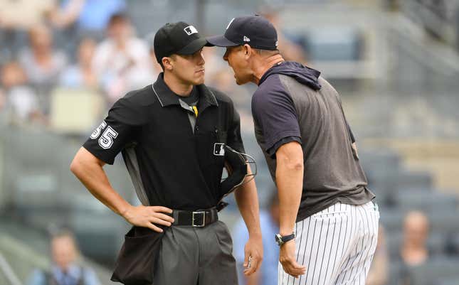 Yankees manager Aaron Boone ejected for 7th time this season