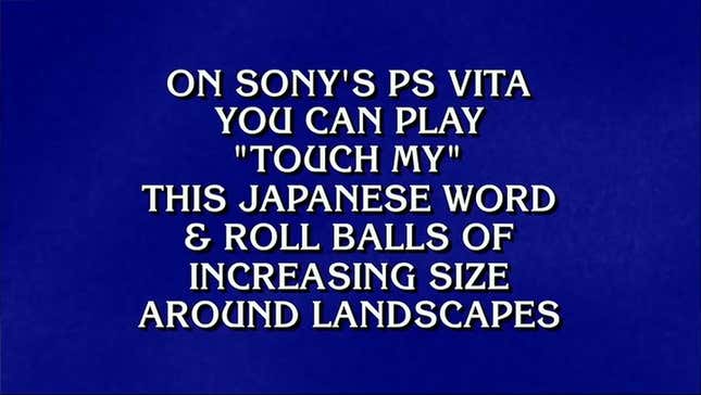 Jeopardy Video Game Question Is… Weird
