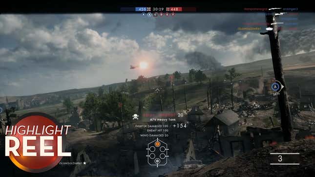 <i>Battlefield</i> Tank Guy Makes A Hell Of A Shot<em></em>