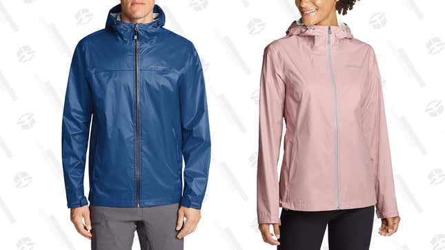 55% Off Men’s &amp; Women’s Cloud Cap Lightweight Rain Jackets | Eddie Bauer | Promo code APRCLOUD