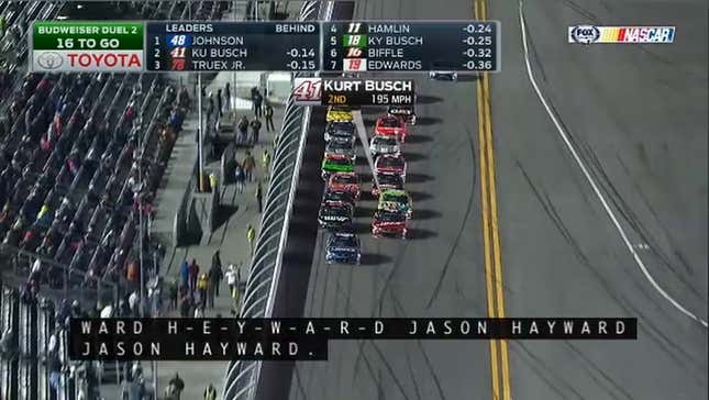 Closed Captioning Goes Insane During Fox NASCAR Broadcast