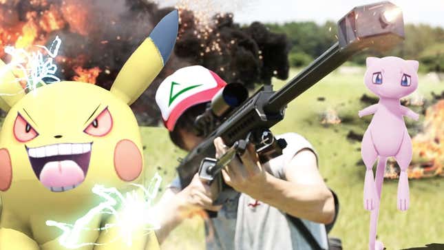Well, This <i>Pokémon Go</i> Parody Escalated Quickly <em></em>