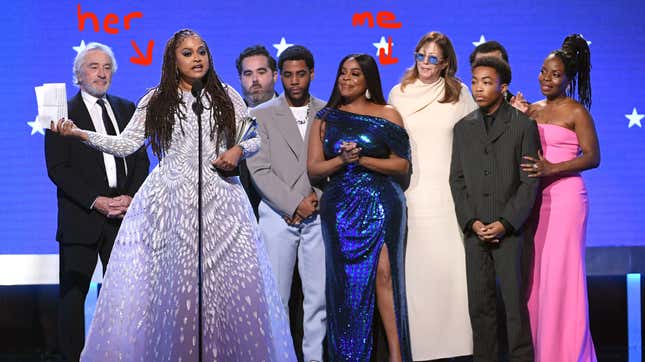 Image for article titled Boob Molds, Mosaic Prints, and Boring Basics at the 2020 Critics' Choice Awards