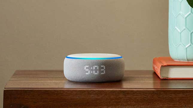 Echo Dot w/ Clock | $40 | Amazon