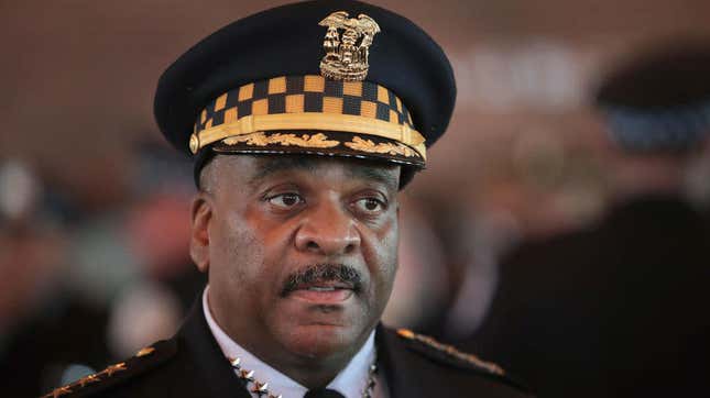 Chicago Police Superintendent Eddie Johnson