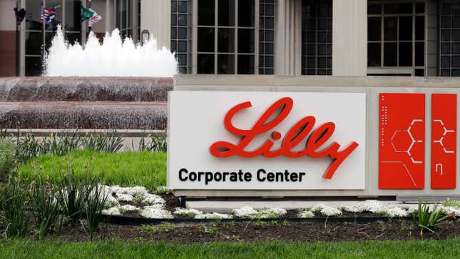 The Eli Lilly corporate headquarters in Indianapolis, Indiana. 