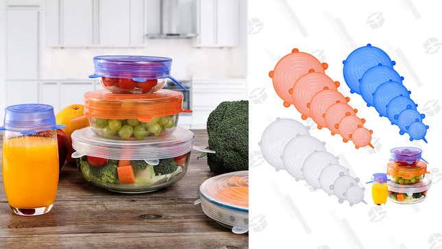 NEWBEA Stretch Lids (18-Pack) | $12 | Amazon | Promo code 50ZSHG6U