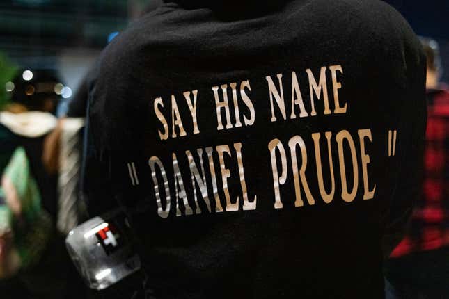 Image for article titled Rochester, NY, Protesters Shut Down Wegmans on the Anniversary of Daniel Prude&#39;s Deadly Encounter With Police. Here&#39;s Why