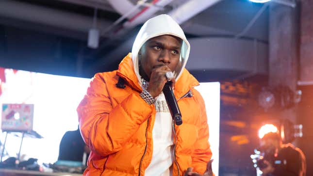 DaBaby performs at the Hennessy All-Star Saturday Night with Nas, A$AP Ferg, &amp; Da Baby on February 15, 2020, in Chicago, Illinois. 