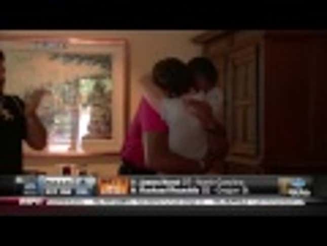 A Thunderstorm Nearly Prevented The Michael Sam Kiss From Airing