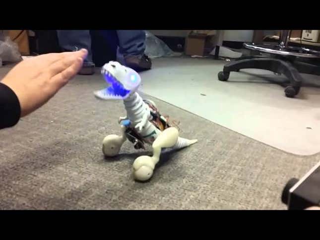 Pets Will Hate This Cheeky Dino Robot