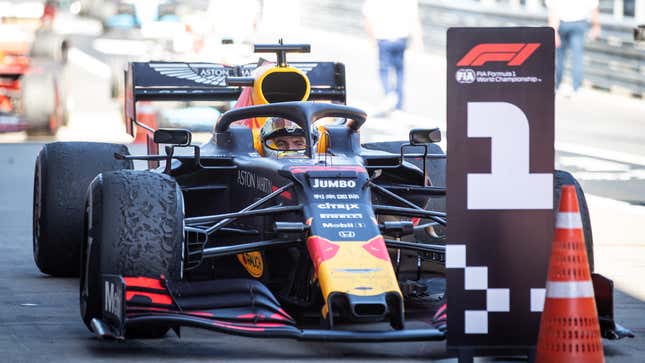 Max Verstappen after the Austrian Grand Prix.