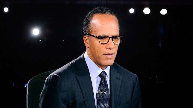 Image for article titled Lester Holt Begins Debate By Reminding Audience These The Candidates They Chose