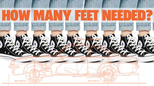 Image for article titled Quick Question: What&#39;s The Most A Car Can Demand Of Your Feet?