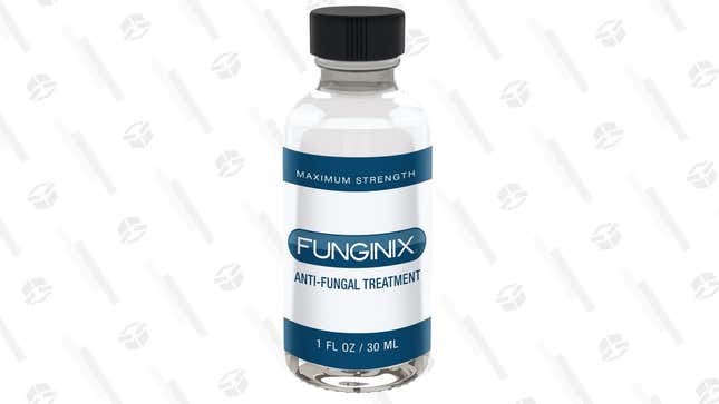 FUNGINIX Finger and Toe Fungus Treatment has a brush built into the bottle cap, and is great for applying to larger nails.