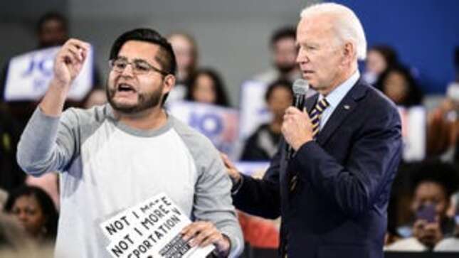 Image for article titled Joe Biden Still Doesn't Know How to Talk About Deportation