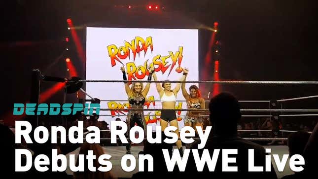 Ronda Rousey Whoops Three Opponents, Uses Her Armbar In WWE House Show Debut