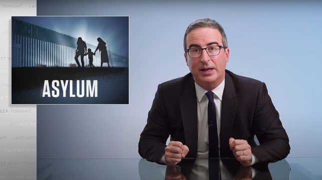 John Oliver shows the one thing Trump is actually good at—hurting vulnerable non-white people