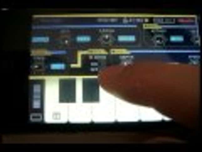 iPhone Becomes An 8-Bit Synthesiser