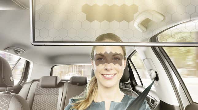 Image for article titled Those Vultures At Bosch Stole My Idea For An LCD-Based Dynamic Sun Visor