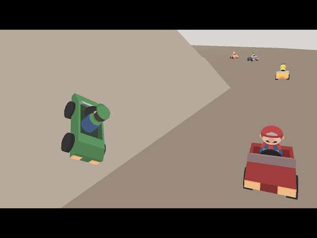 <i>Mario Kart</i> Tribute Comes To The PC, Only It's Kinda Bleak