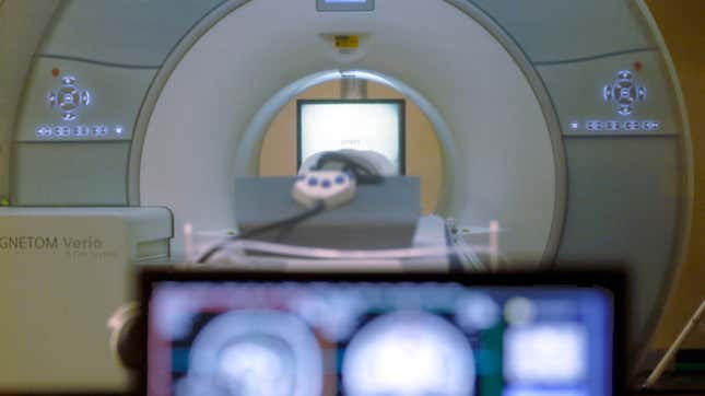 Above, a MRI machine at Carnegie Mellon University in Pittsburgh.