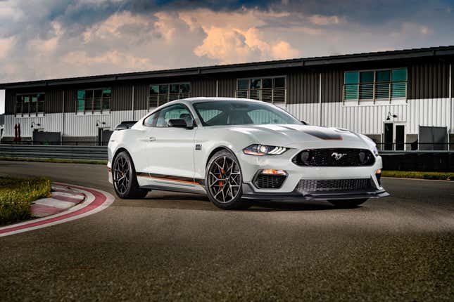 Image for article titled The 2021 Ford Mustang Mach 1 Starts At $52,720