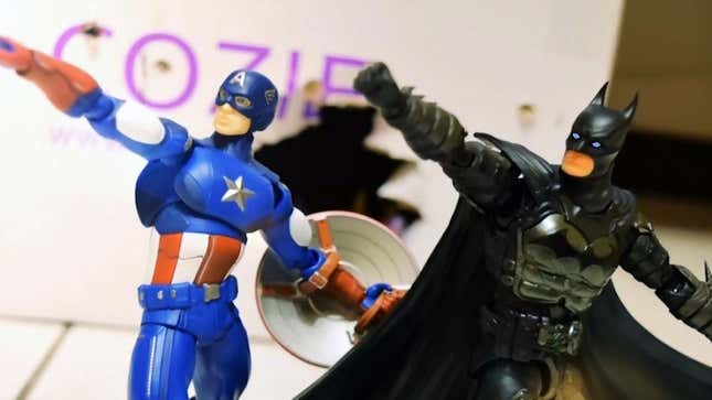 It's A Bad Day For Batman When Joker Calls In The Gundams