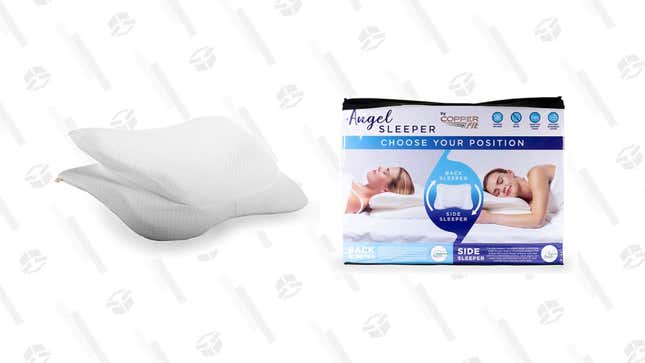 Copper Fit Side/Back Sleeper Pillow | $20 | Bed Bath &amp; Beyond