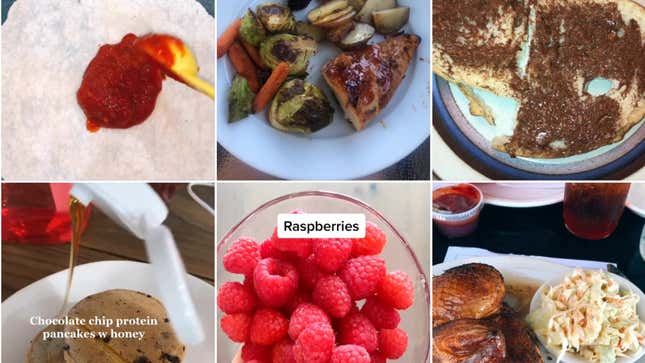 “What I Eat In a Day” videos