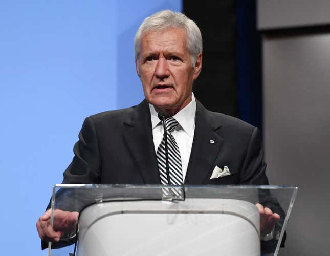 Image for article titled Jeopardy Host Alex Trebek Was Diagnosed With Pancreatic Cancer One Year Ago