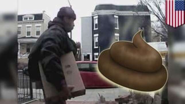 Frustrated Couple Fills Box Full of Poop for Present-Pilfering Thief