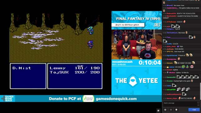 If You Have Three Hours To Spare, Watch This <i>Final Fantasy IV </i>Speedrun