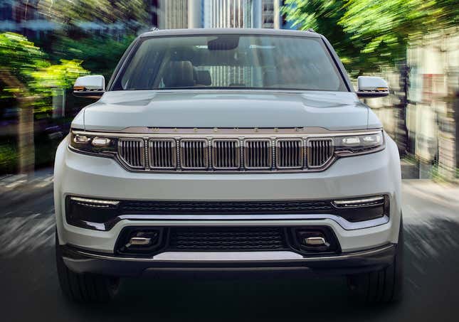 Image for article titled The New Jeep Grand Wagoneer Isn't Beautiful Enough For Its Name