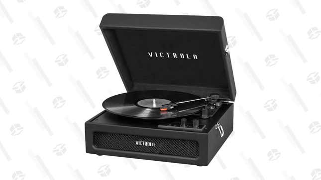 Victrola 3-in-1 Bluetooth Suitcase Turntable | $37 | Victrola