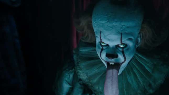 Image for article titled I See 'It' Has His Clown Outfit on Like He Always Does