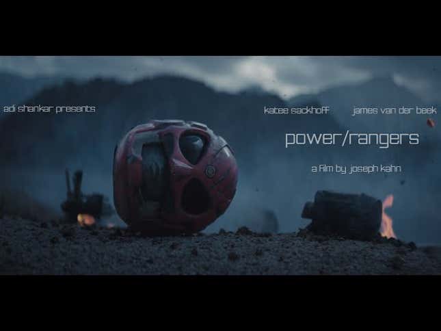 Los creadores de los <i>Power Rangers</i> quieren parar el corto hecho por fans