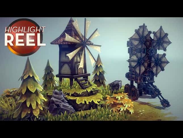 In <i>Besiege</i>, There Can Be Only One Windmill