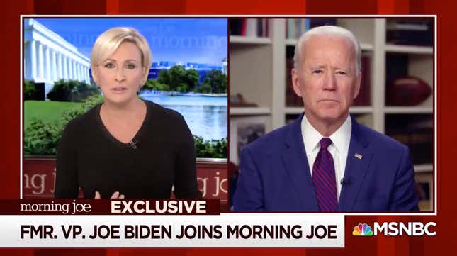 Image for article titled Joe Biden &#39;Categorically&#39; Denies Former Staffer Tara Reade&#39;s Sexual Assault Allegations: &#39;This Never Happened&#39;