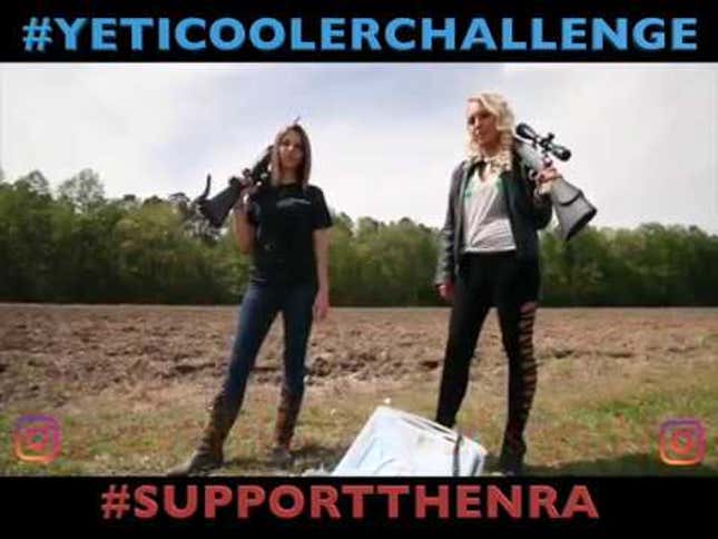 The NRA Got Mad About Coolers And Now People Are Shooting Coolers<em></em>