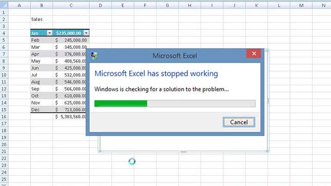 Image for article titled Excel Error Believed to Have Caused UK to Lose 15,841 Covid-19 Tests