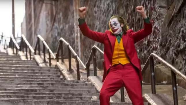 Image for article titled Tourists are flocking to the Joker stairs, apparently