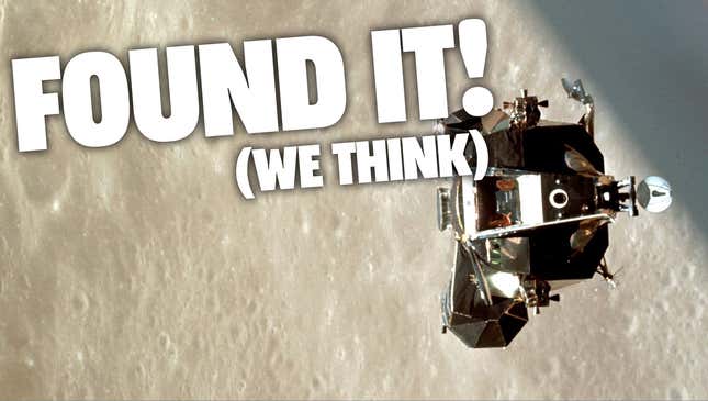 Image for article titled Astronomers Just About Certain They Found the Apollo 10 Lunar Module Floating in Space