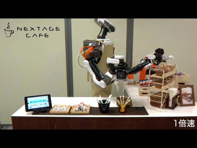 Robots Making Coffee Sure Is Awkward
