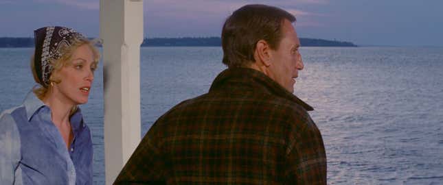 Image for article titled It's Cop Versus Shark in Jaws—Who's the Monster Now?