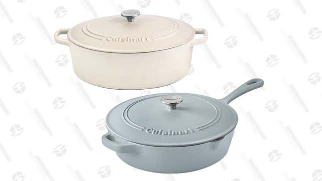 Cuisinart Cast Iron Cookware Gold Box | $55-$70 | Amazon