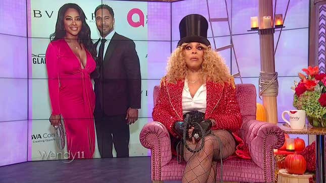Wendy Williams Freaked Out By Costumed Audience Members on Halloween