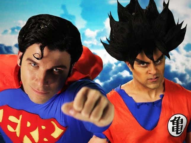 The Epic Rap Battle Between Superman And Goku Is Too Close To Call