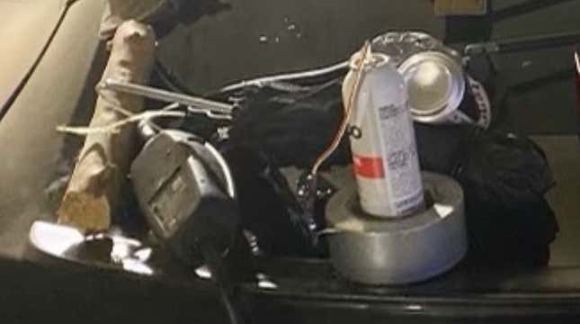 Image for article titled Fake Bomb In Stolen Tesla Was Planted By Radical Right Asshole, NYPD Says
